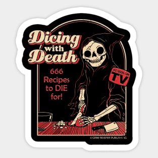 Dicing With Death Sticker